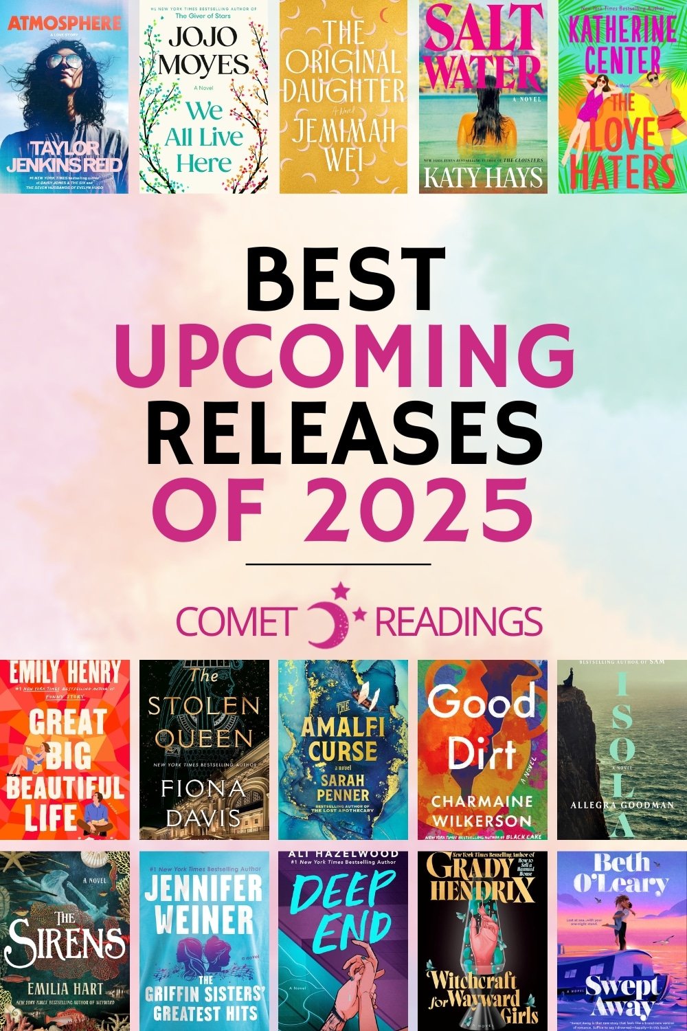 50+ Best Upcoming Book Releases Worth the Read in 2025