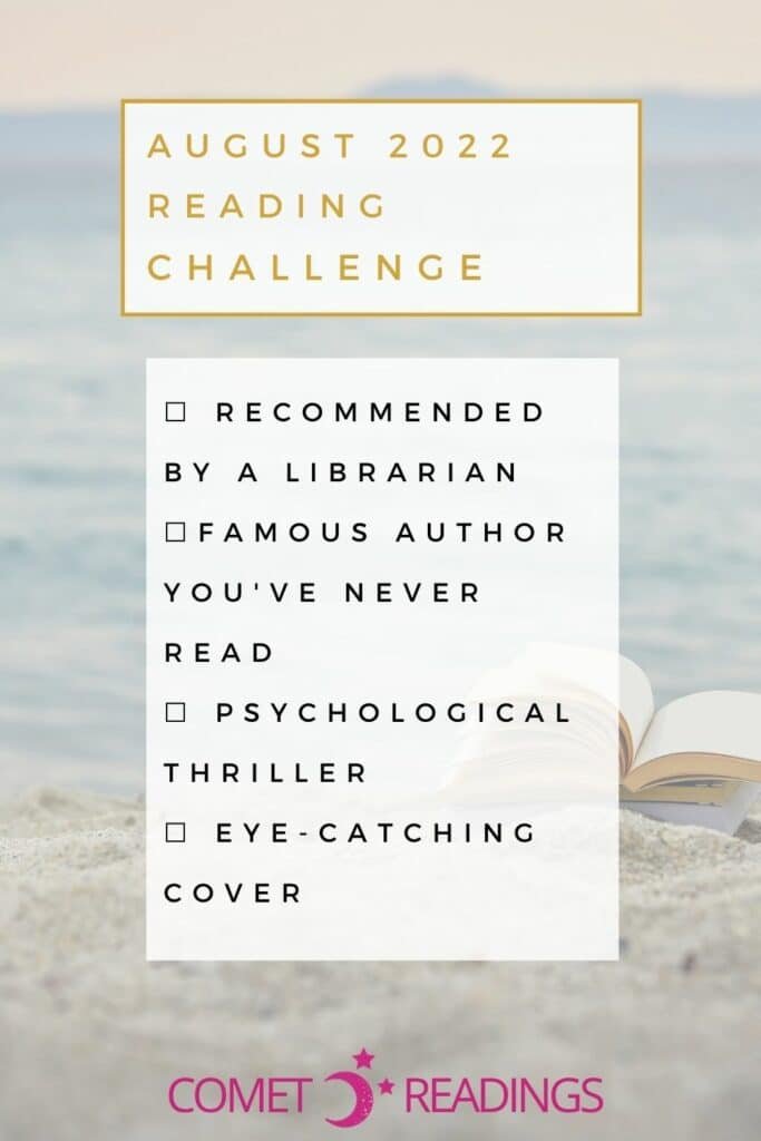 AUGUST READING CHALLENGE 2022