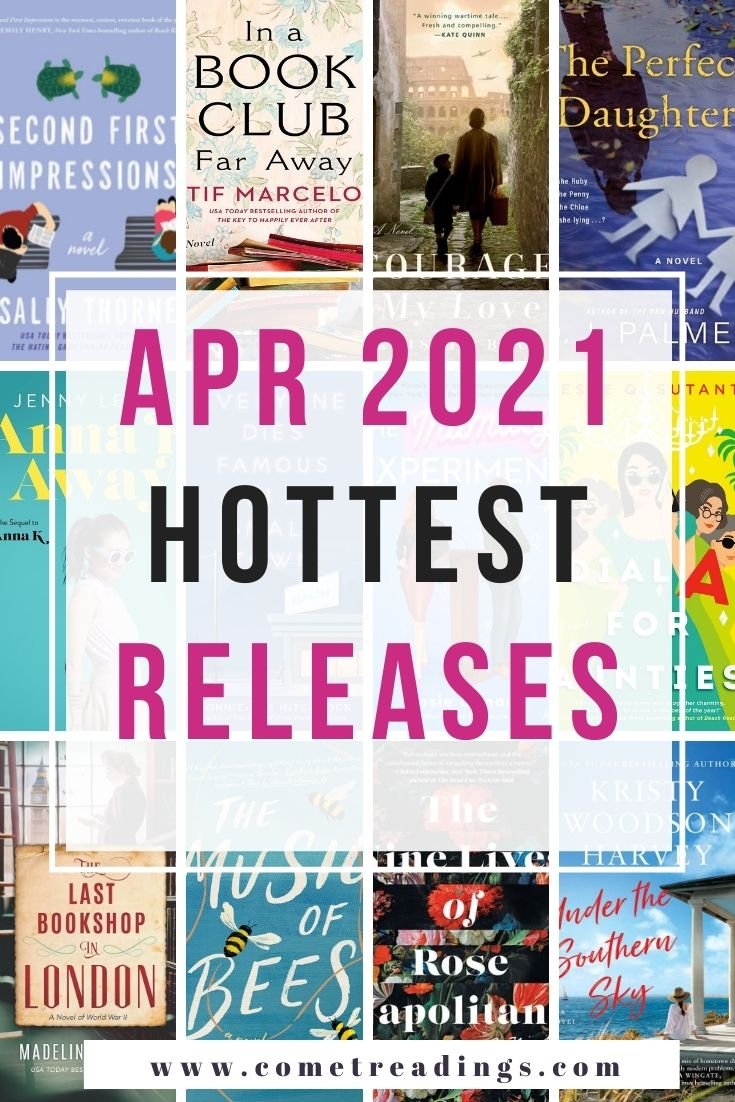 The Amazing New List Of April 2021 Book Releases Comet Readings