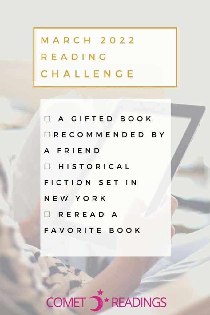 MARCH 2022 READING CHALLENGE