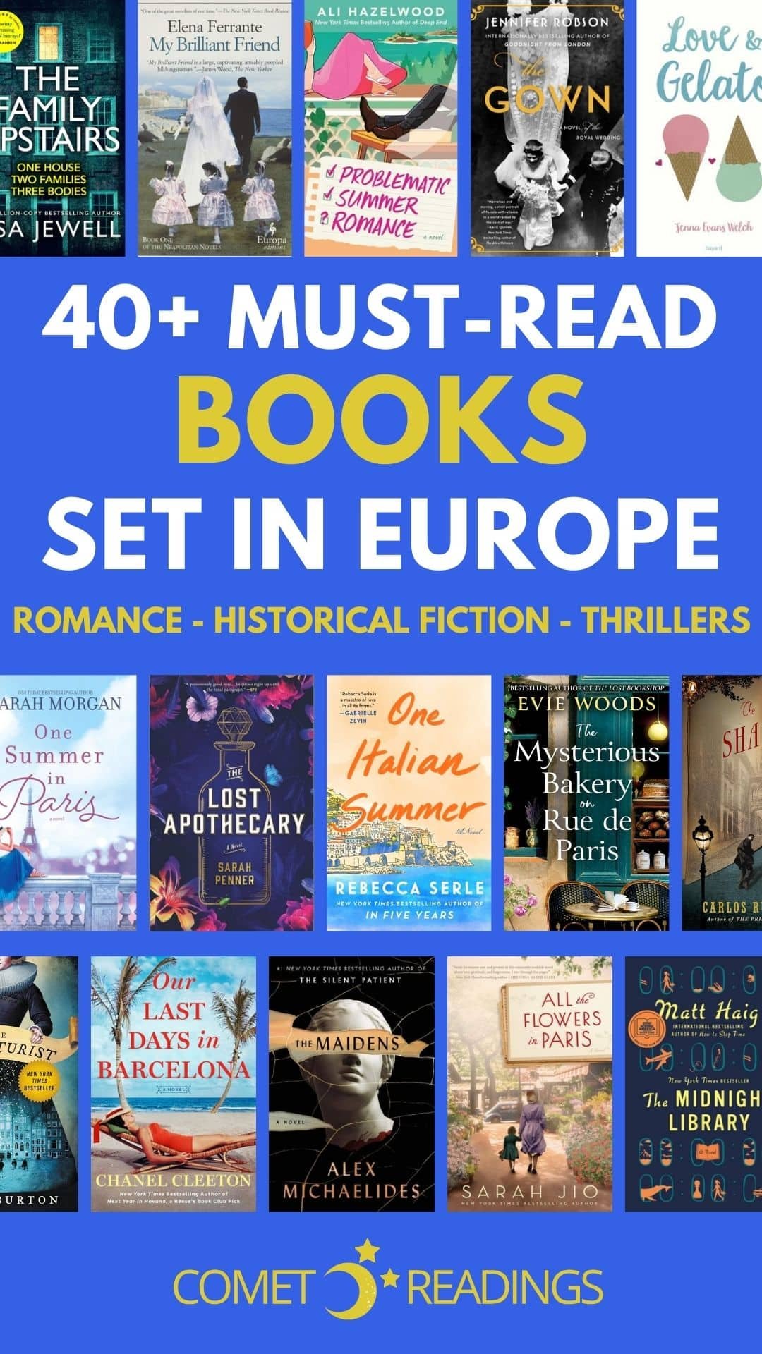 40+ Best Fiction Books set in Europe to Read Now 40+ Best Fiction Books set in Europe to Read Now