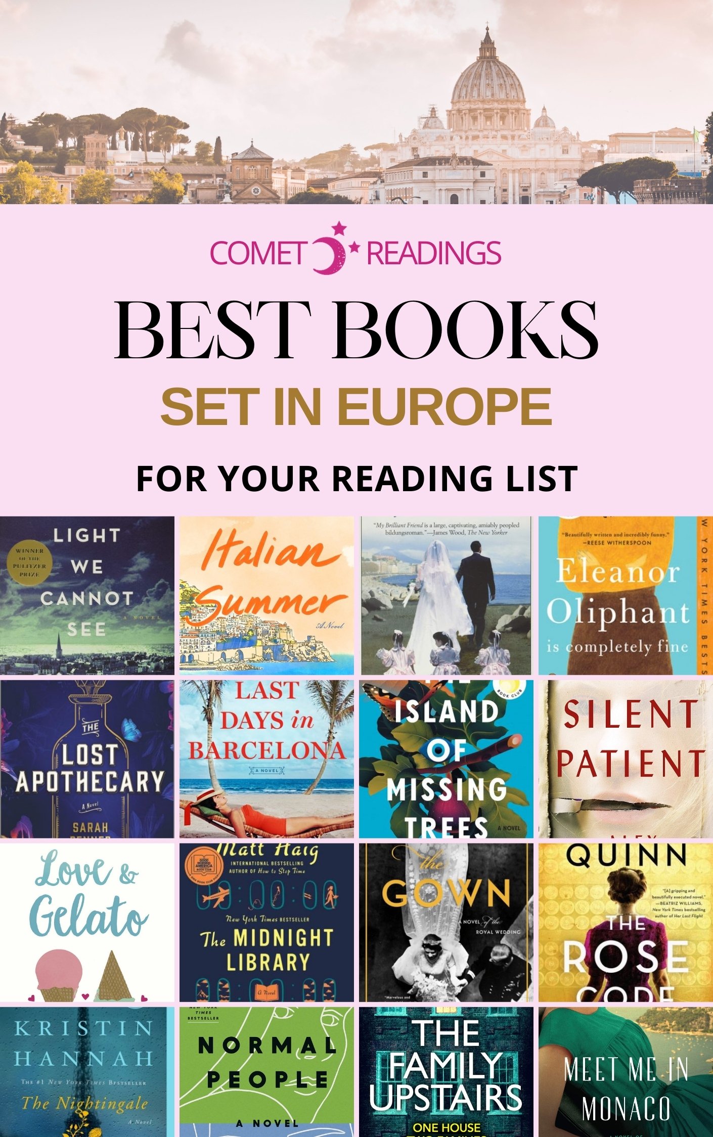 30 Best Fiction Books Set in Europe to Read Now