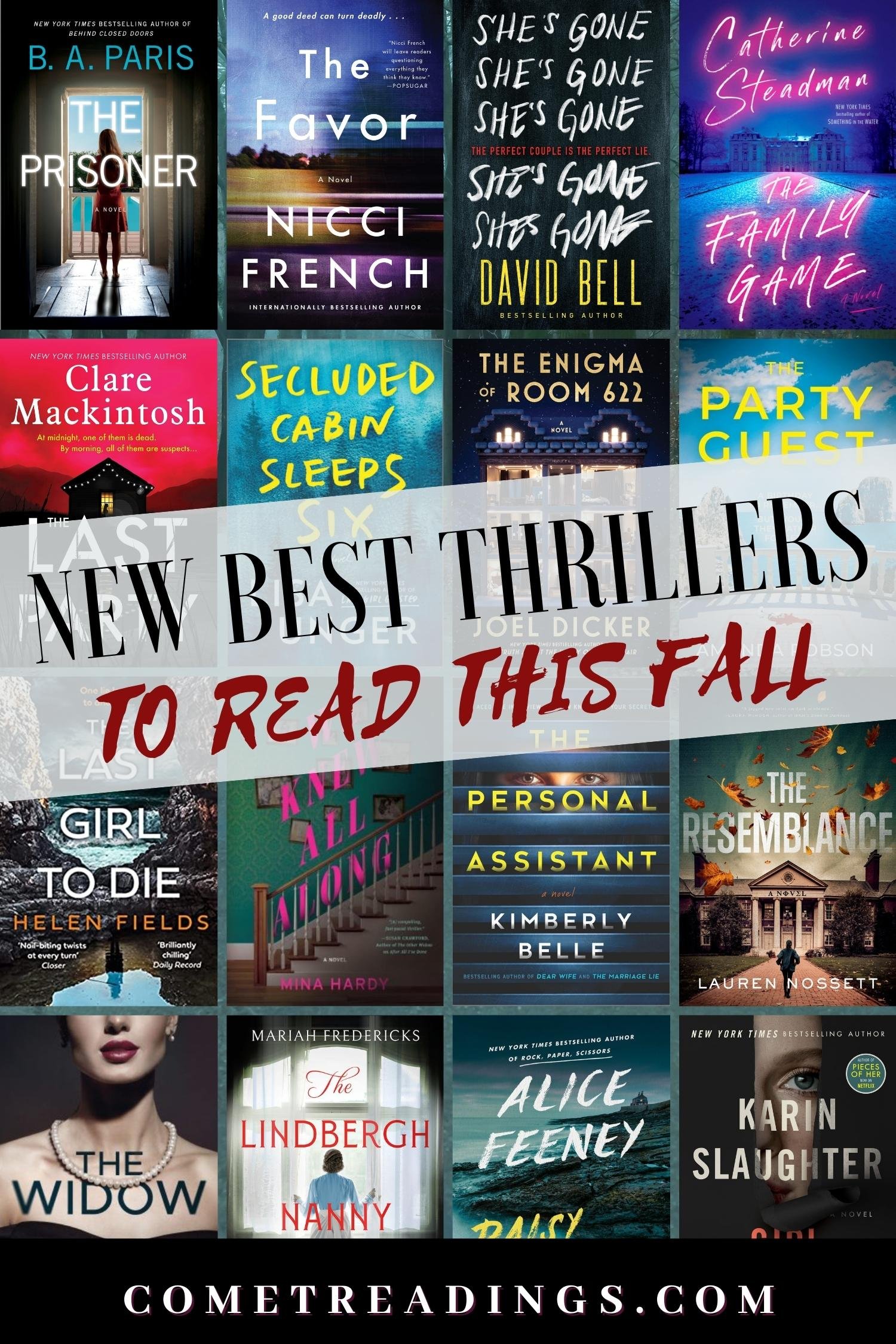 25 Best New Thriller Books Of Fall 2022 Comet Readings