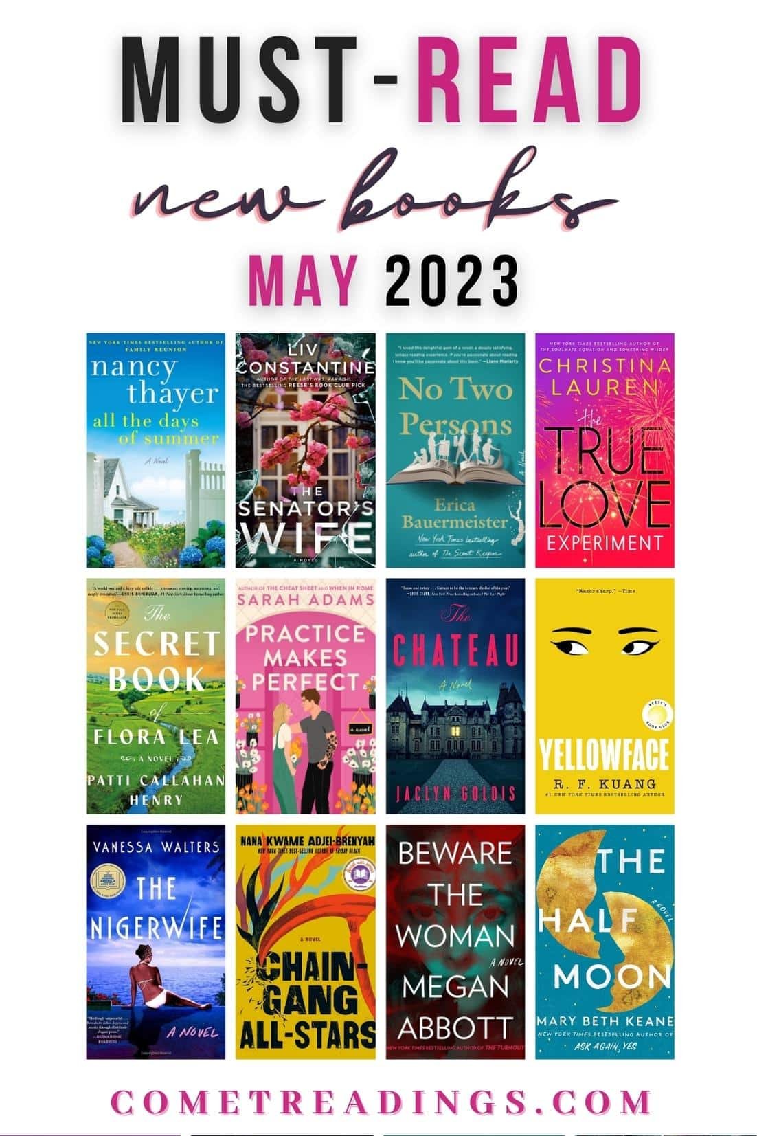 The Brand New List Of May 2023 Book Releases – Comet Readings