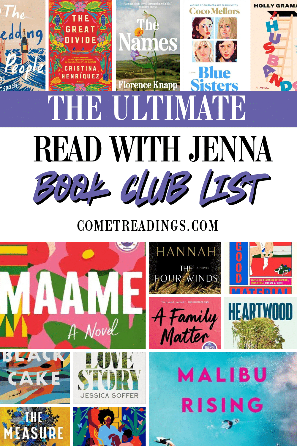 Read with Jenna Book Club List (Updated July 2025)