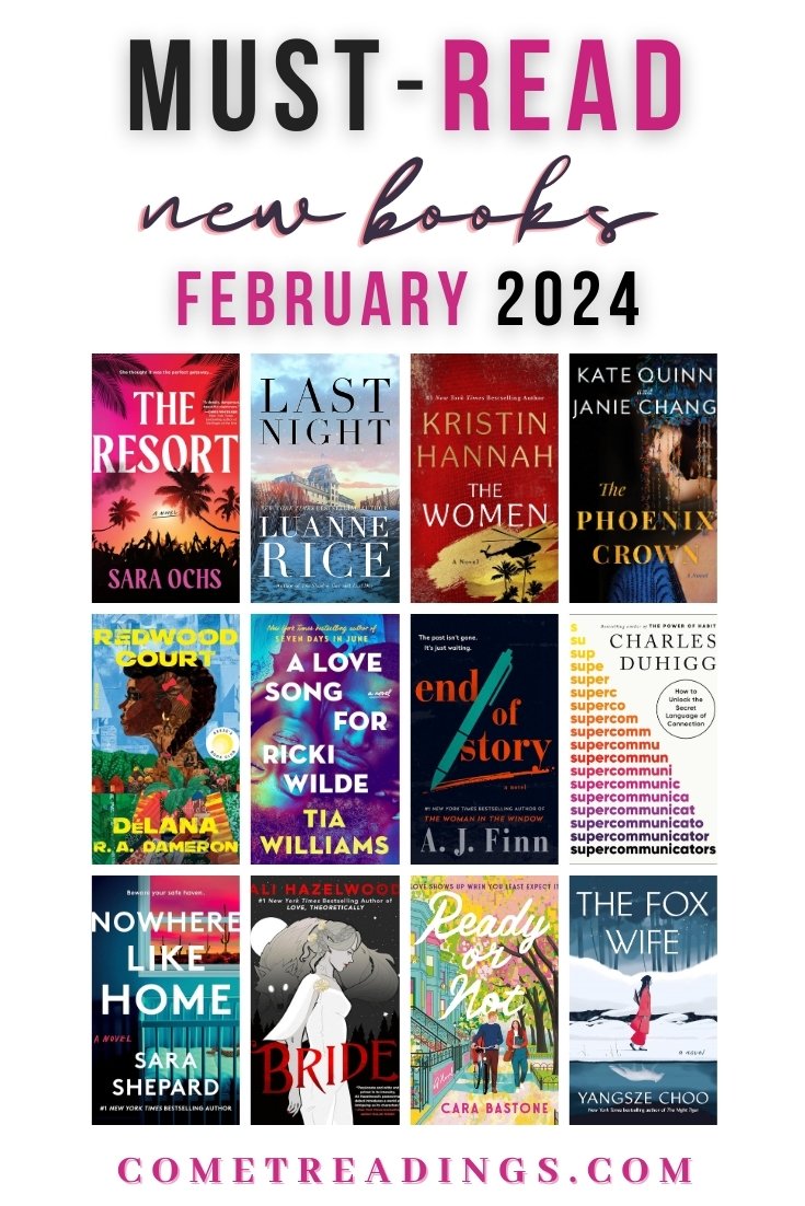 The Most Exciting List Of February 2024 Book Releases Comet Readings
