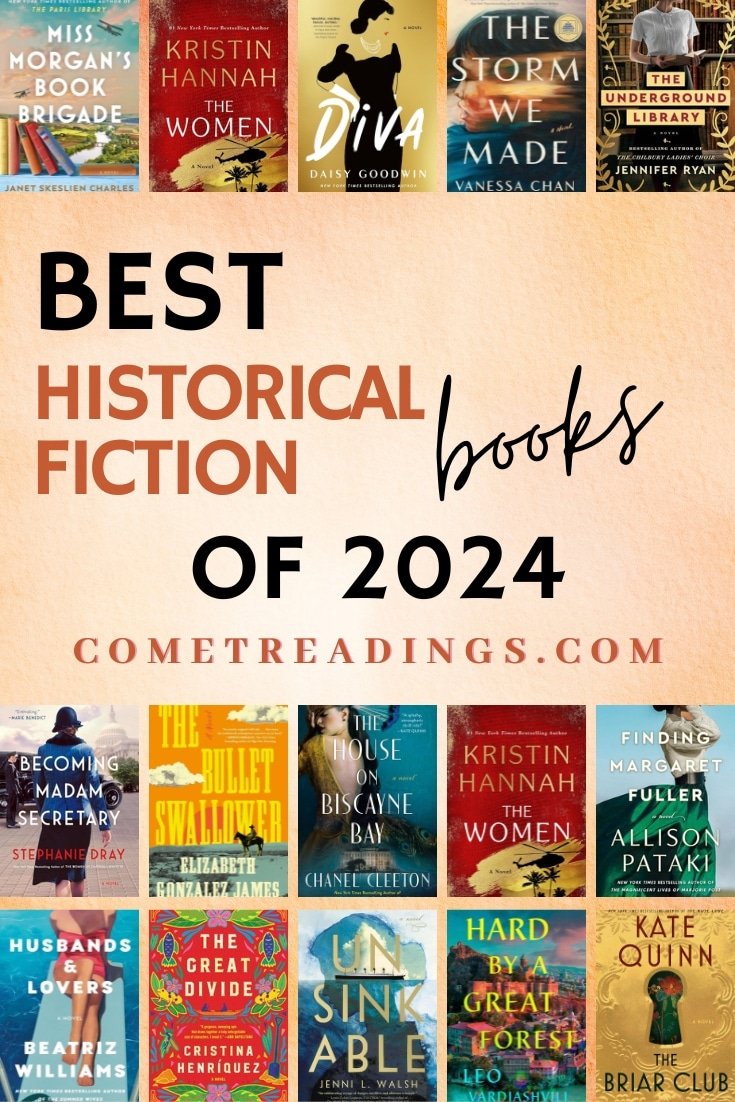 Best New Historical Fiction Books To Read In 2024 – Comet Readings