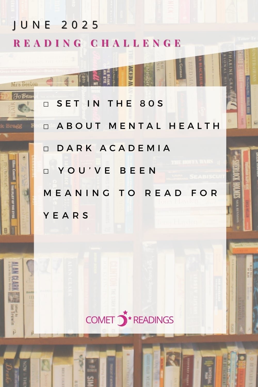 Comet Readings\' 2025 Reading Challenge