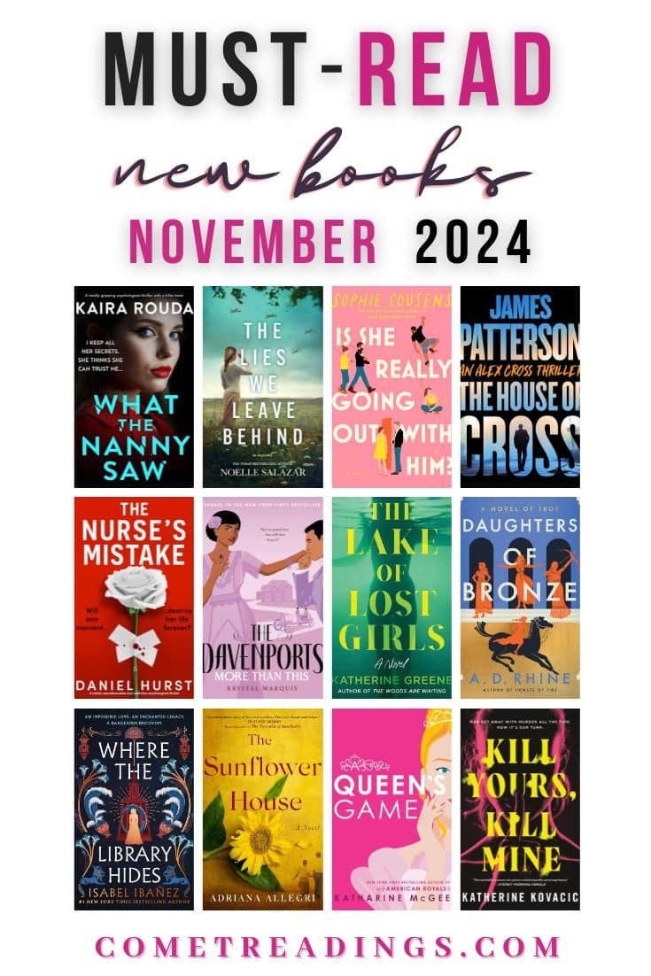 All The Top November 2024 Book Releases – Comet Readings