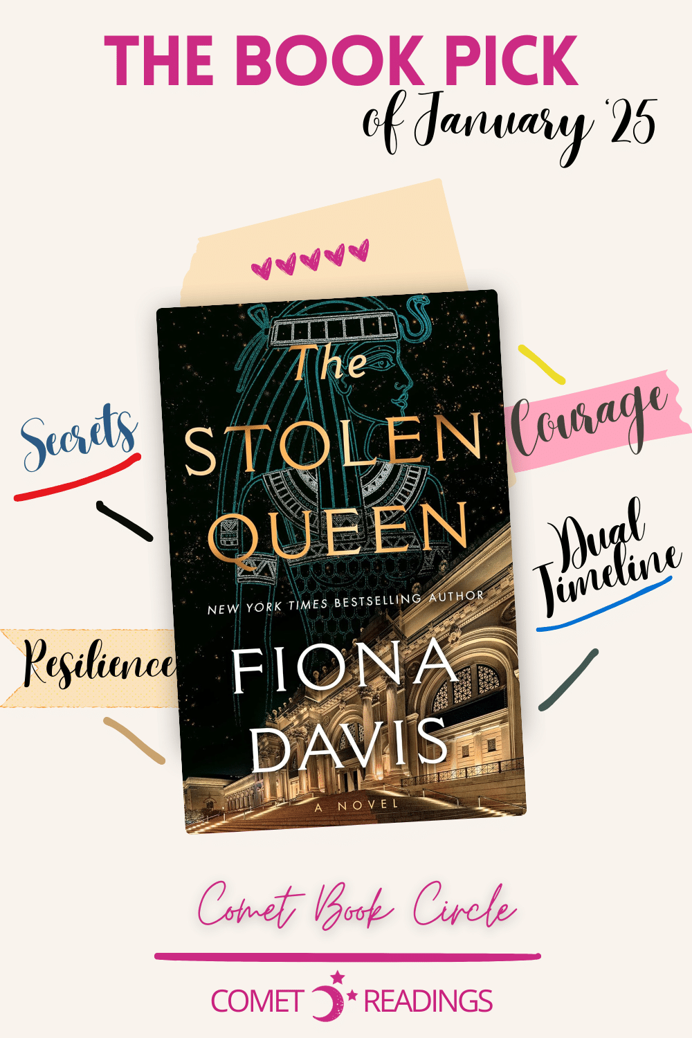 January \'25 Book Pick: The Stolen Queen