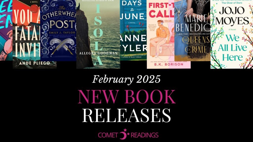FEBRUARY 2025 NEW BOOK RELEASES