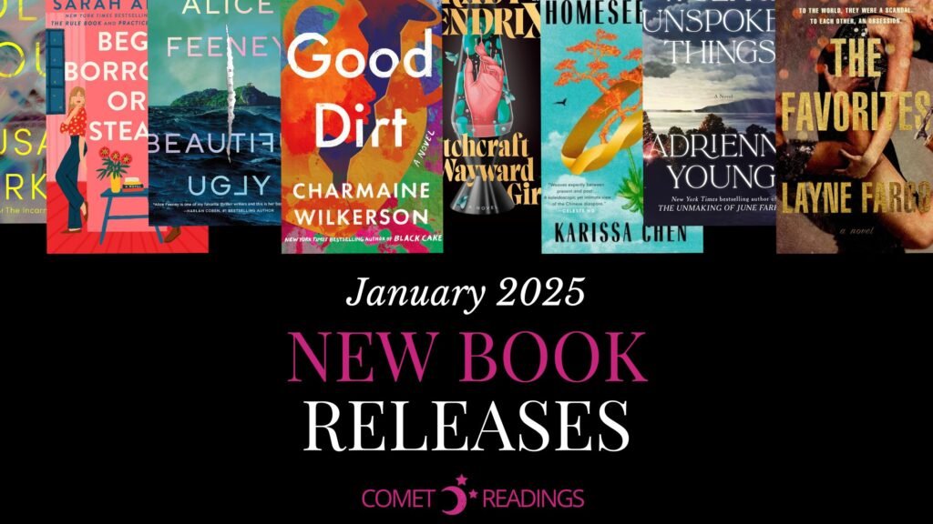 JANUARY 2025 NEW BOOK RELEASES