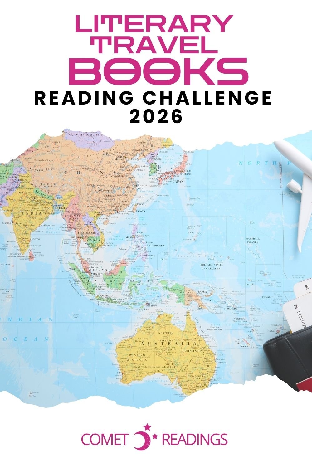 Comet Readings\' 2026 Literary Travel Challenge
