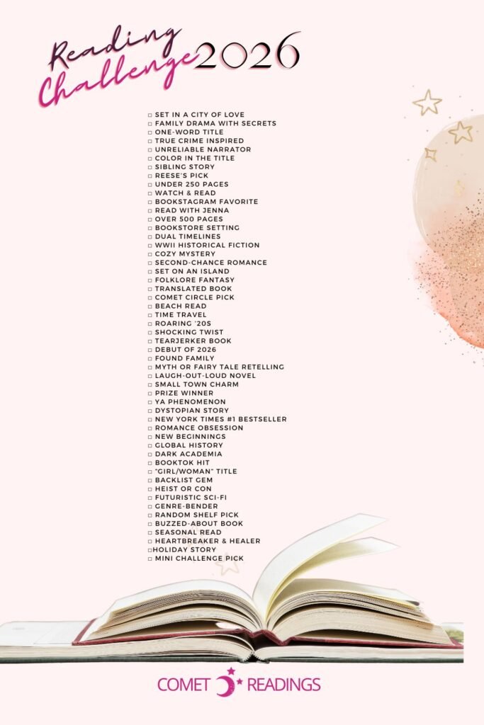 READING CHALLENGE 2026 - COMET READINGS