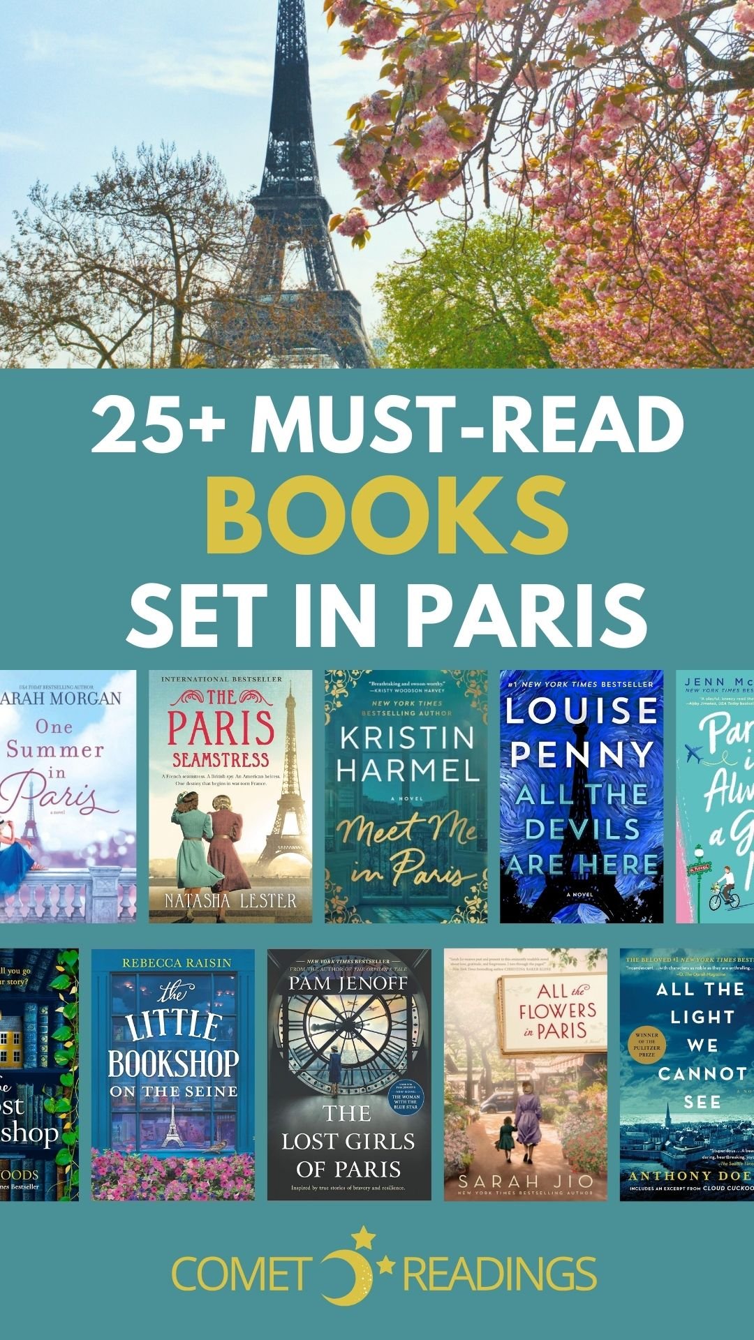 25+ Beautiful Books Set in Paris That Will Transport You to the City of Light 25+ Beautiful Books Set in Paris That Will Transport You to the City of Light