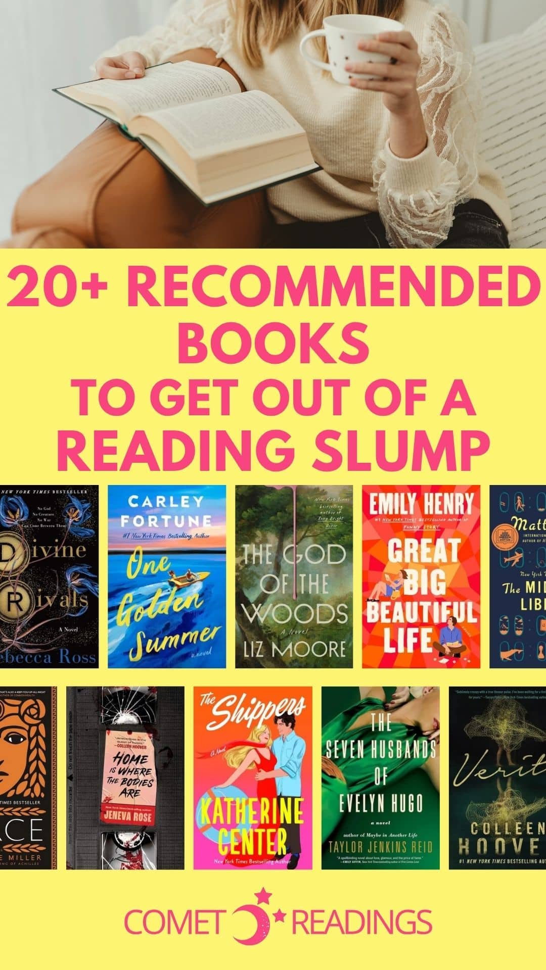 20+ Favorite Books to Get Out of a Reading Slump 20+ Favorite Books to Get Out of a Reading Slump