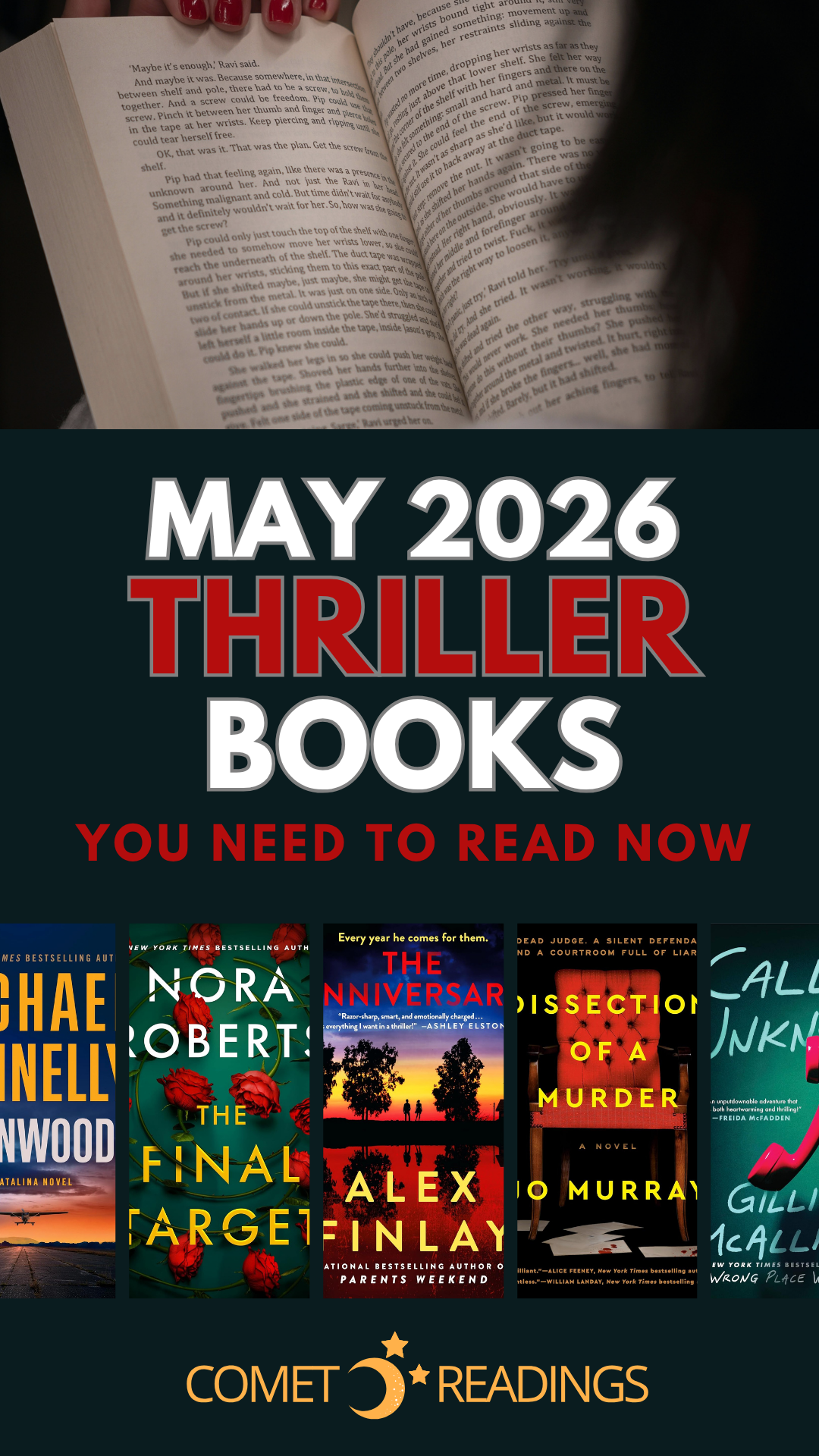 Most Anticipated Thrillers of May 2026 Most Anticipated Thrillers of May 2026