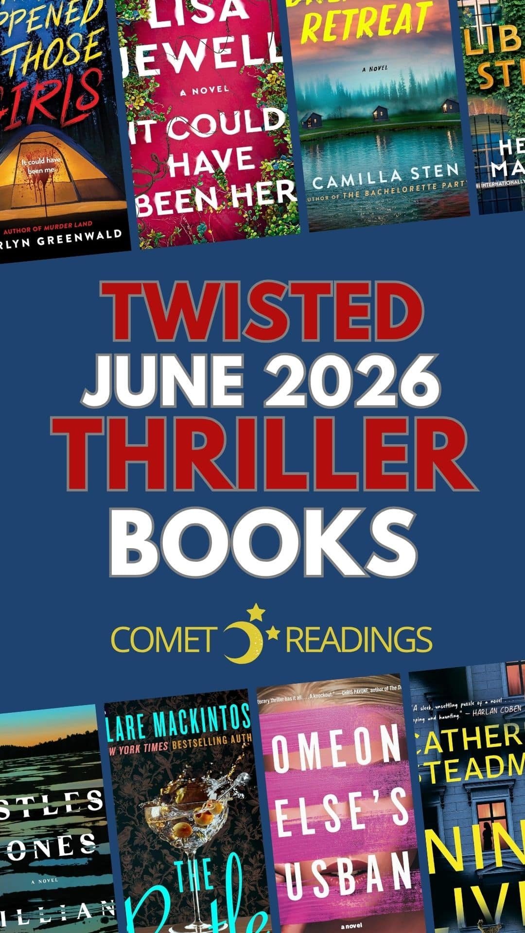 Most Anticipated Thrillers of June 2026 Most Anticipated Thrillers of June 2026