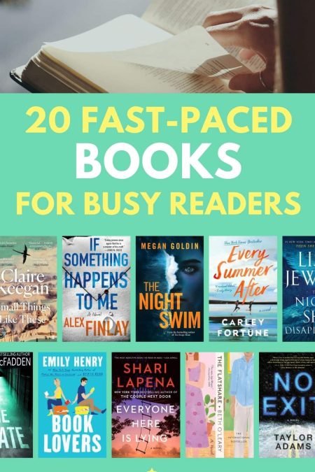 20 Fast-Paced Books For Busy Readers You Can’t Put Down – Comet Readings