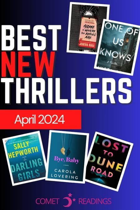 BEST NEW THRILLERS APRIL 2024