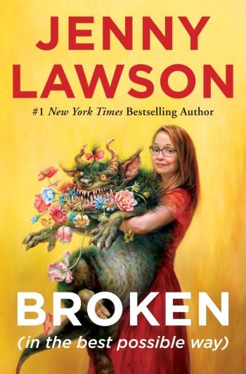 Broken book cover