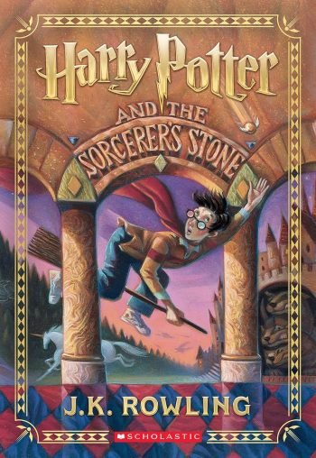 Harry Potter and the Sorcerer's Stone book cover