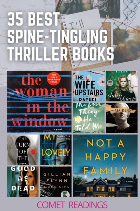 SPINE TINGLING THRILLER BOOKS